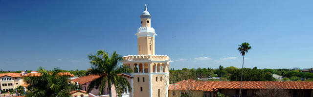 Main tower on Gulfport campus