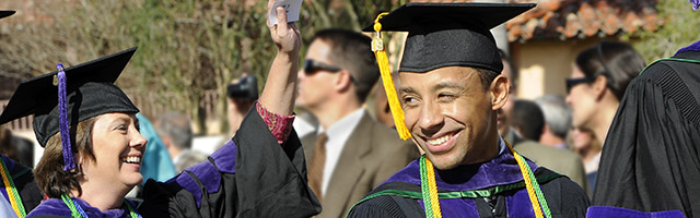 Stetson Law students at graduation