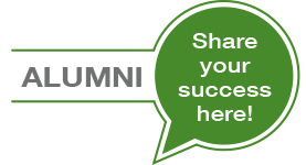 Share your almni success stories with us!