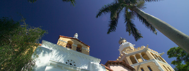 panorama of campus