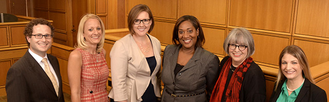 group photo of career development staff