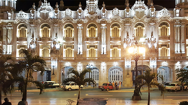 Gran Teatro de La Habana Alicia Alonso, or Alicia Alonso Grant Theater, in Havana, Cuba