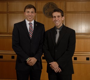 National Veterans Moot Court Competition team of Jeremy Bailie and Kevin Crews.