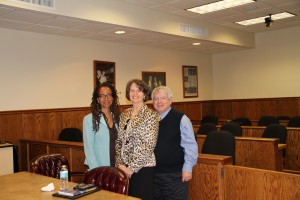 (L-R): Professor Judith Scully, Judge Michelle T. Morley and Professor Robert Bickel.