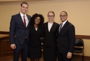 L-R: Kyle Ross, Phylicia Pearson, Brooke Batton Charlan and Stanton Fears.