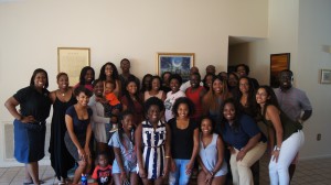 The Black Law Students Association at Stetson gathered at the home of adviser Professor Darryl C. Wilson for a summer welcome back barbeque. Photo by Starcee Brown.