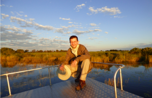 Stetson's biodiversity institute director Royal Gardner visited the Okavango Delta, Botswana in May.