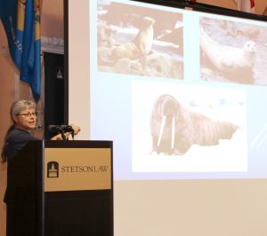Dr. Naomi Rose spoke at Stetson's Foreman Biodiversity Lecture.