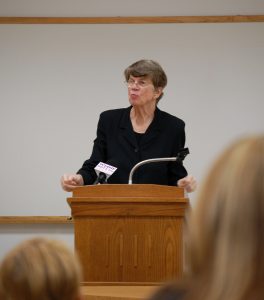 Former U.S. Attorney General Janet Reno spoke at the Ninth International Wildlife Law Conference at Stetson law school in 2007.