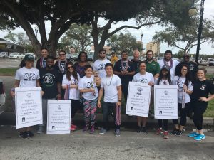 Stetson students, alumni, faculty and staff marched in the Martin Luther King Jr. Day parade.