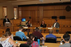 Career Development hosted a workshop with big law firms for students. Photo by Brielle Tucker.