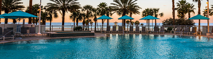 The Wyndham Grand in Clearwater.