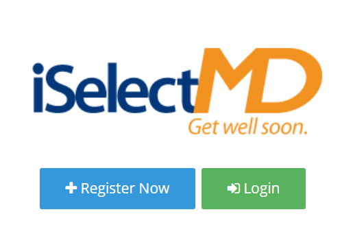 Logo for iSelectMD with link to https://mhealth.iselectmd.com/stetson-law.html