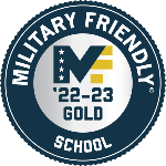 Military Friendly Schools Logo Giving Stetson a Gold Ranking