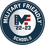 Military Friendly Schools Logo Giving Stetson a Gold Ranking