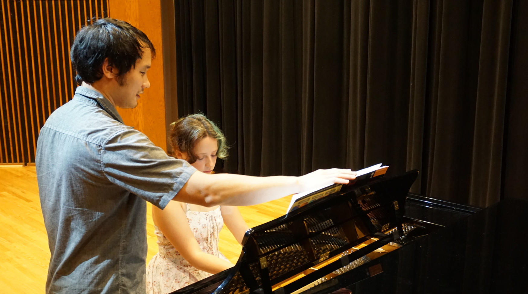 Michael S. and student