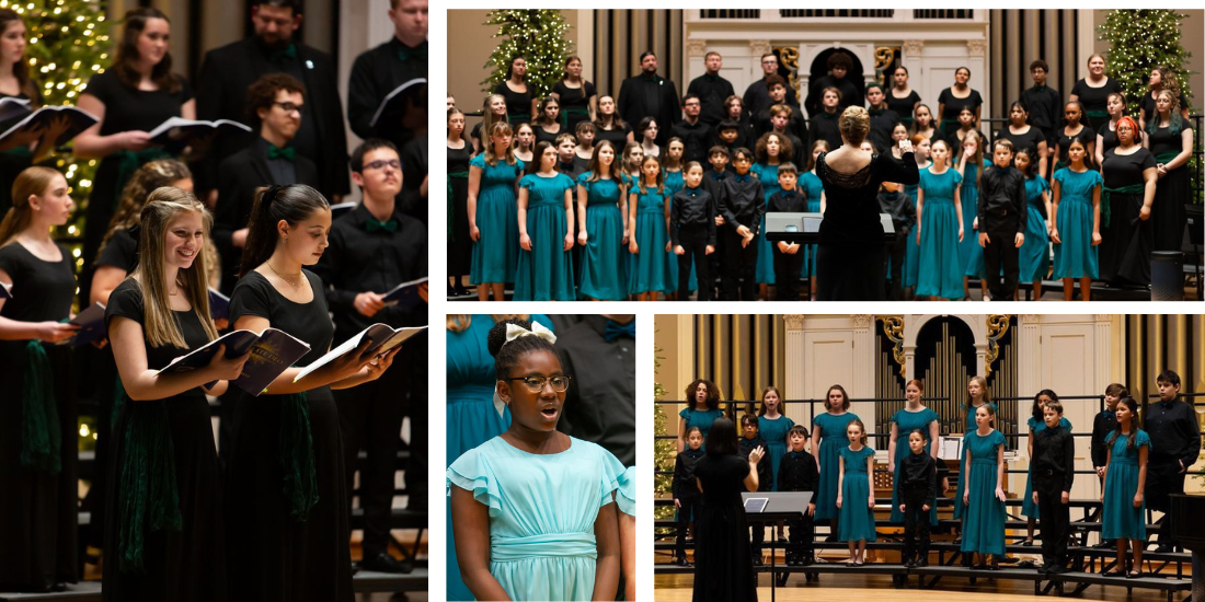 Stetson Young Singers Choir Rehearsal and Performance