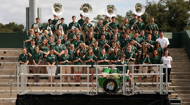 Hatter Band students and faculty