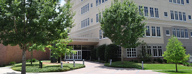 Stetson University Lynn Business Center main entrance