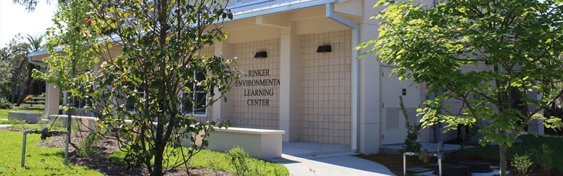 Rinker enviromental center from the outside