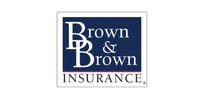 Brown & Brown Insurance black and white Logo