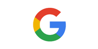 Google black and white Logo