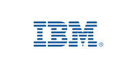 IBM black and white Logo