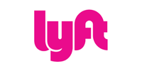 Lyft black and white Logo