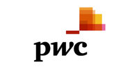 PWC black and white logo