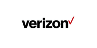 Verizon black and white Logo