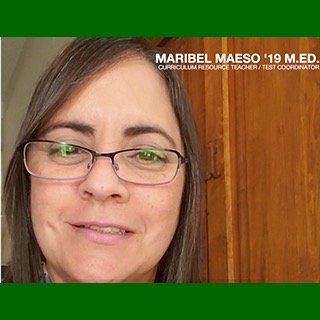 Maribel Maeso '19 MEd