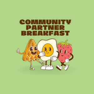 community partner breakfast logo