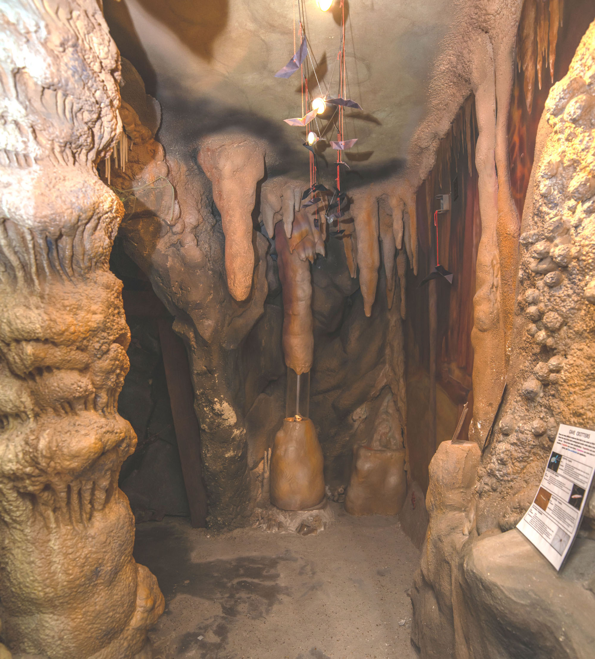 Gillespie Museum limestone cave replica