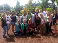 Students in Flora of Florida (BIOL 305) discussed their work on the sandhill at a luncheon with author Janisse Ray, Woodrow Wilson Visiting Fellow.