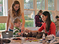 Student interns have worked through the Gillespie Museum to research and develop programming on the longleaf sandhill ecosystem.