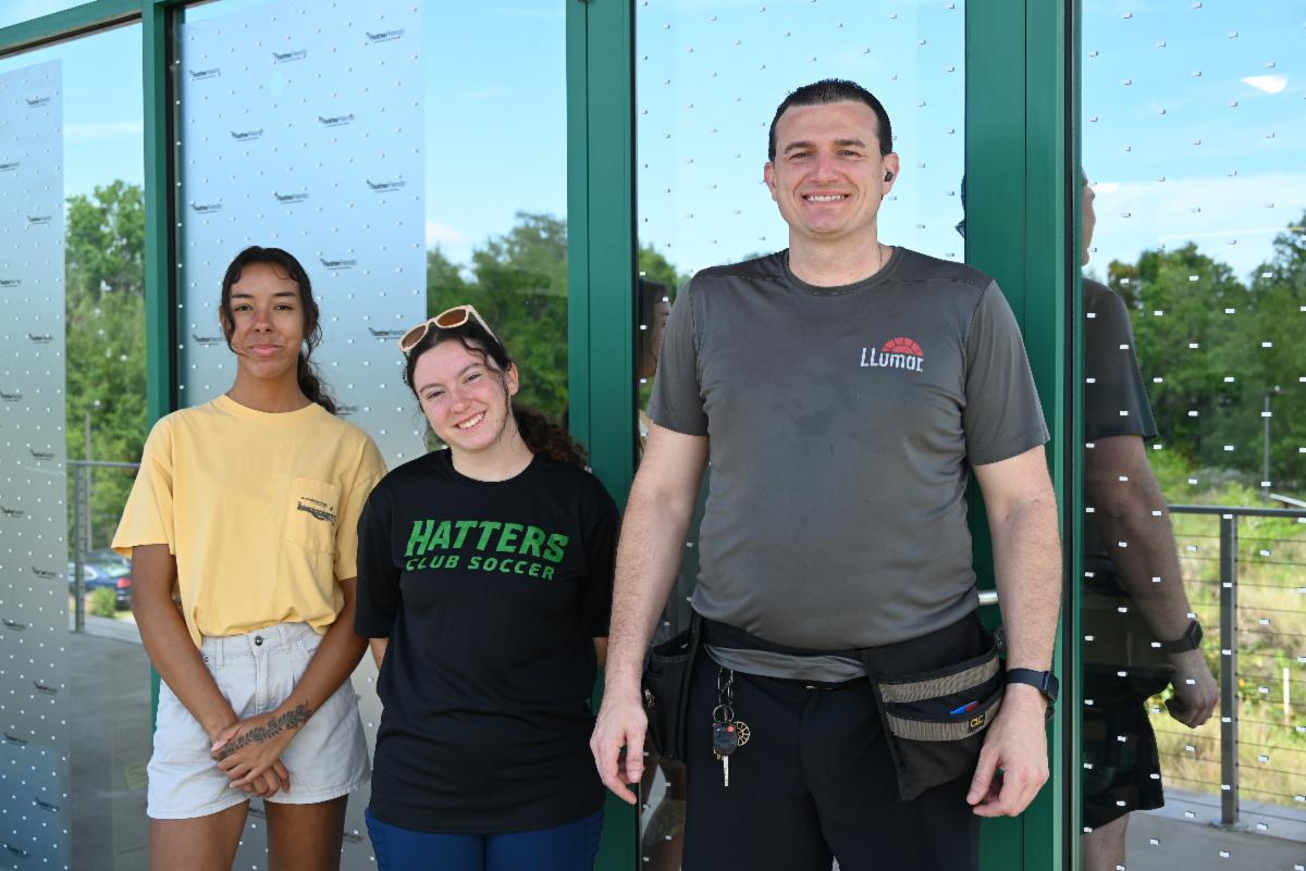 group picture of students and staff