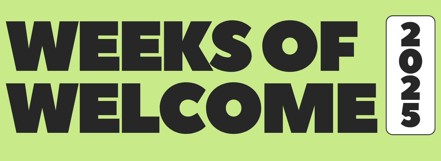 weeks of welcome cover photo