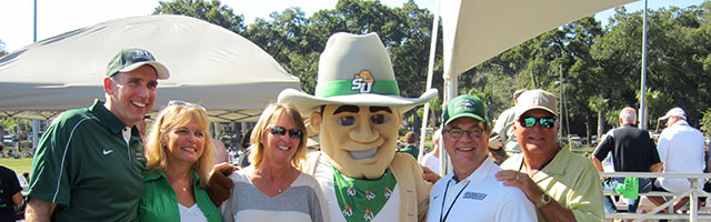 Mascot with Parents