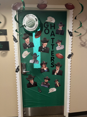 Door Decorating from SOBA Dean's Office