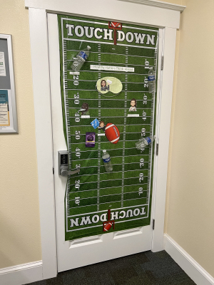 Door Decoration from Health Services