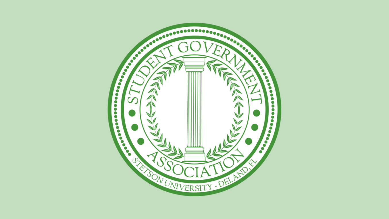 Banner SGA Logo with Green Background