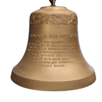 bell honoring veterans