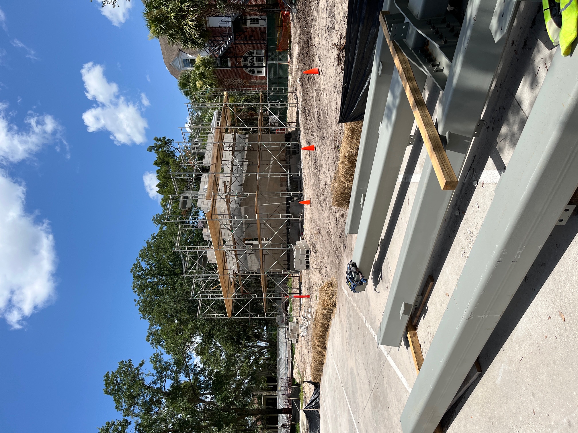 hulley tower early construction