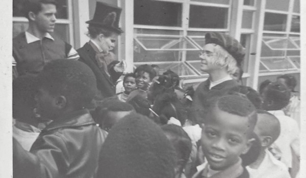 young African American students