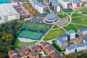 University of Hertfordshire campus in Hatfield, United Kingdom