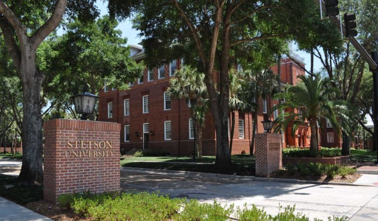 Stetson University front gate