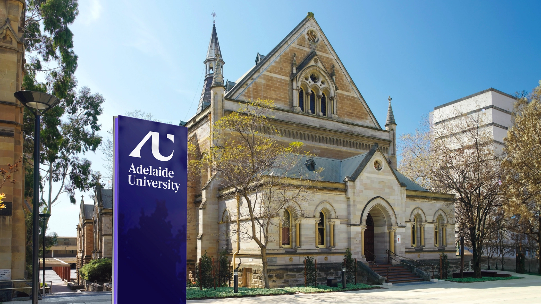 Adelaide University campus in Adelaide, Australia