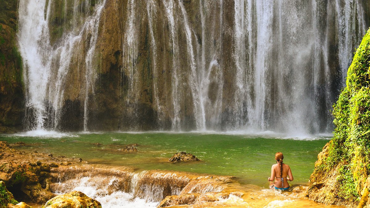 waterfall of the Dominican Republic