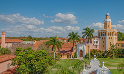 A distant photo of the Gulfport, Florida campus.