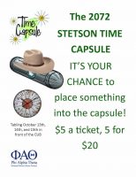 Graphic that says 2072 Stetson Time Capsule